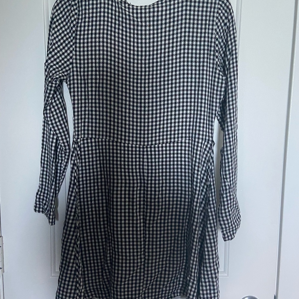 Glassons- Gingham Botton Dress - Picture 2 of 4